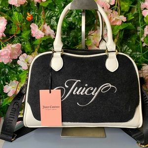 Juicy Couture, Raising Star Bowler In Black Liquorice